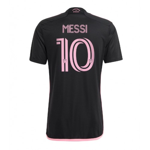 Fotballdrakt Herre Inter Miami Lionel Messi #10 Bortedrakt 2024-25 Kortermet